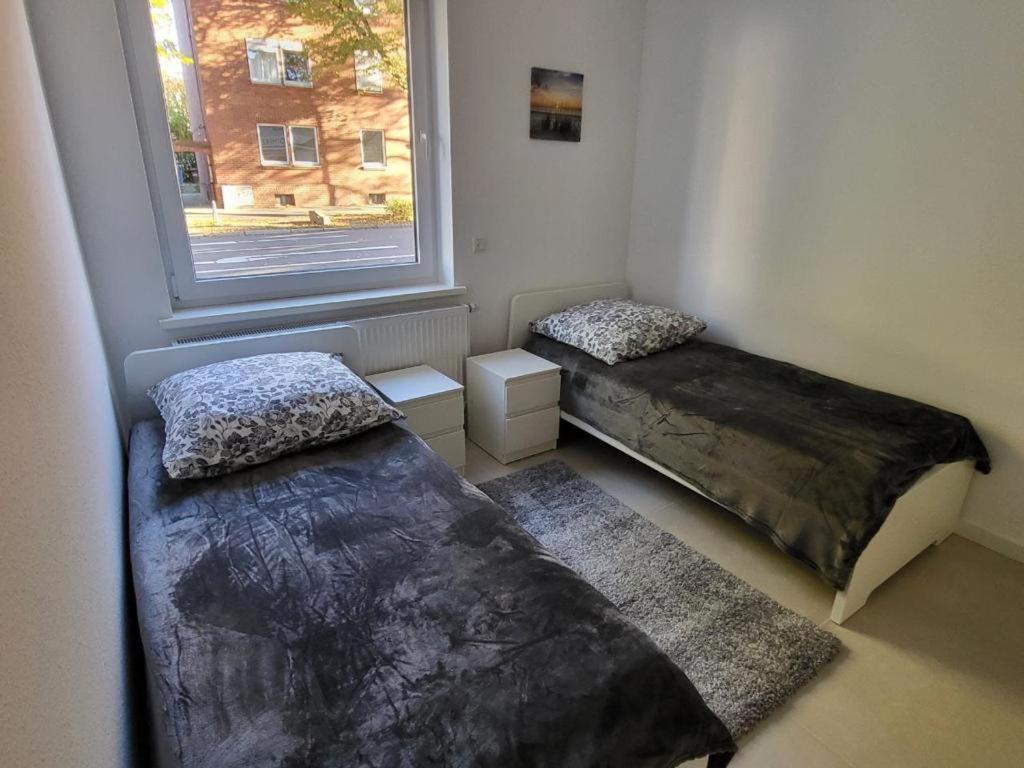 Monteurzimmer Mit Zwei Einzelnen Betten In Einer 3Zi Wohnung Mit Kuche Und Bad Osnabrück Exteriör bild